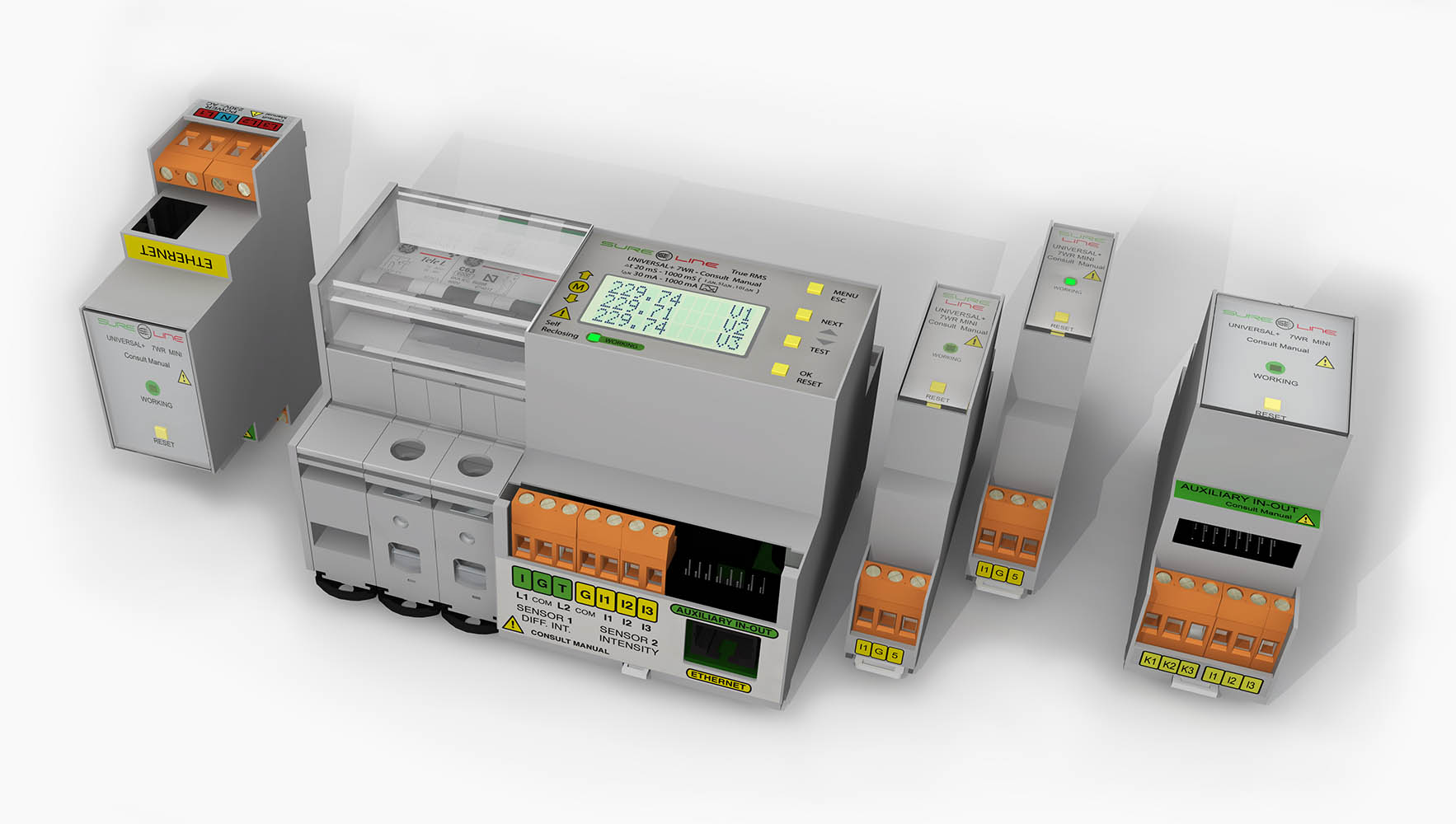 Gama de productos Safeline UNIVERSAL+