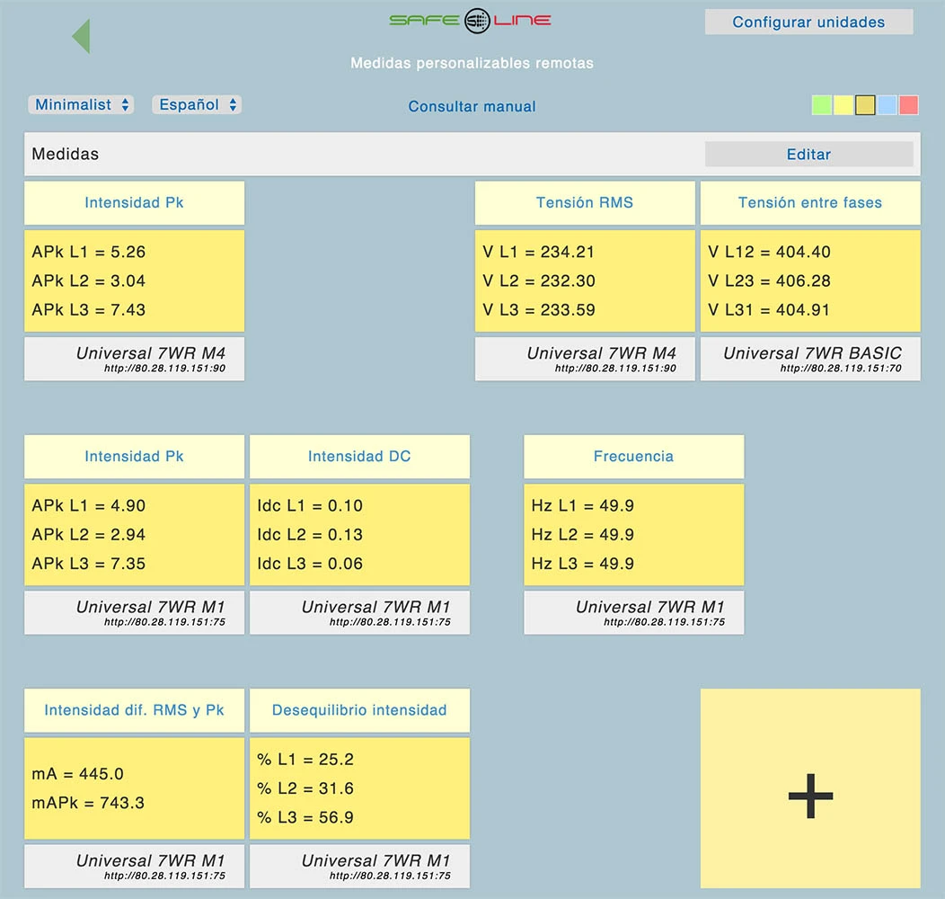 [Imagen de] Anpassbare Messungen in Echtzeit