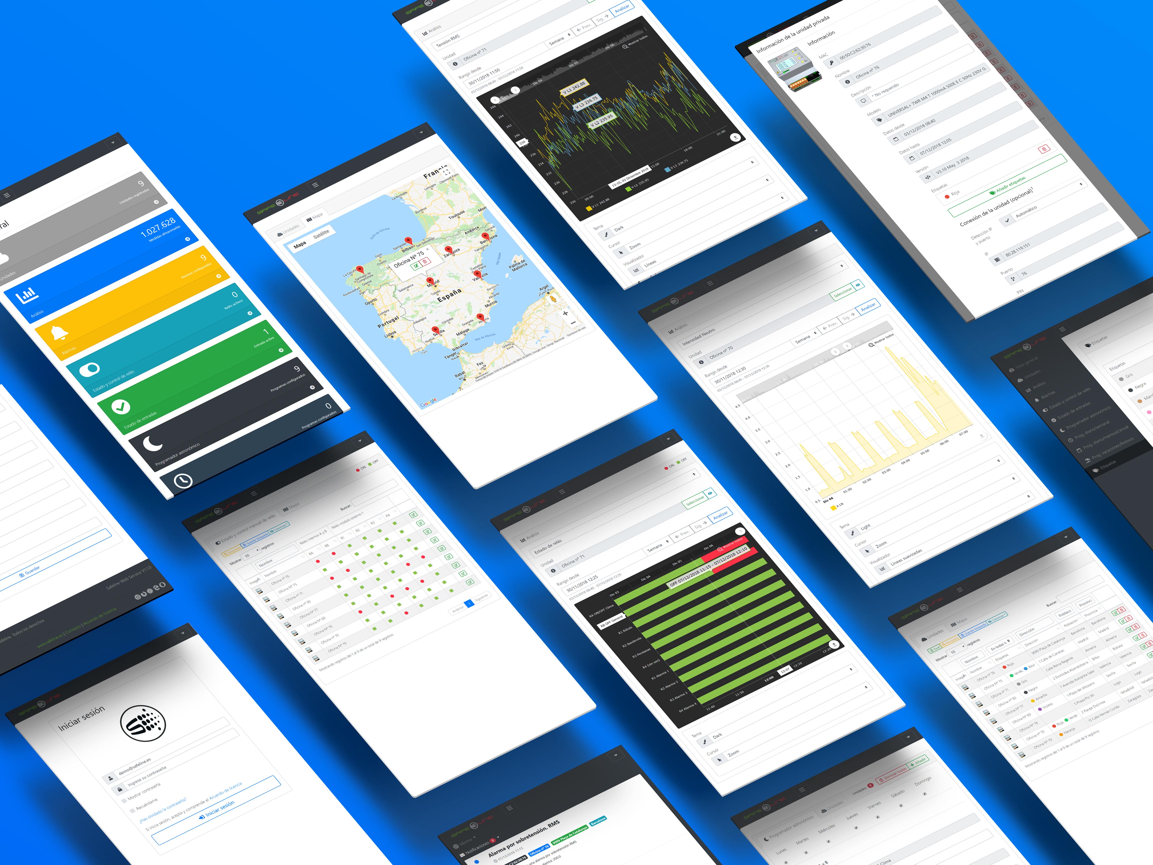 [Interfaz del Safeline Web Service]